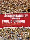 Accountability through Public Opinion (eBook): From Inertia to Public Action